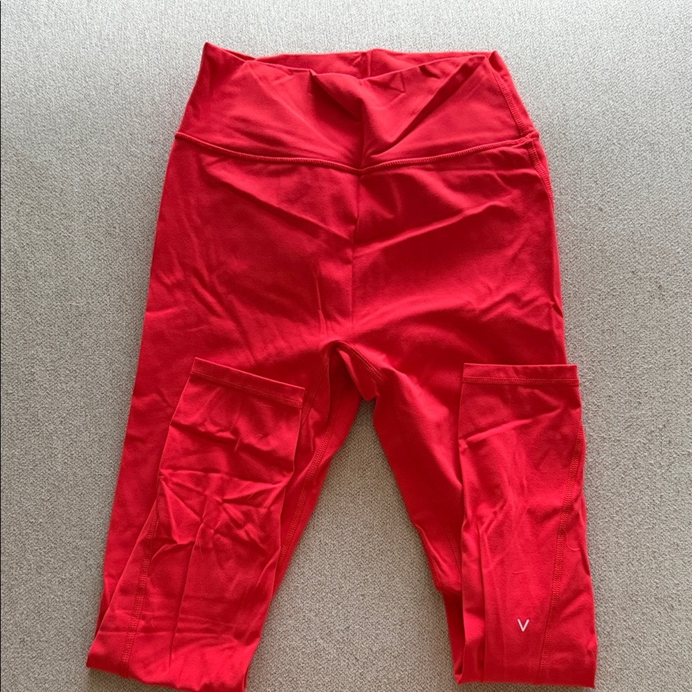 Vibrant Red Women's Leggings